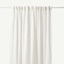 Load image into Gallery viewer, Washed Linen Curtain | White
