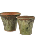 Aged Terra Cotta English Planter | Short