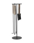 Ash Magnetic Fireplace Set