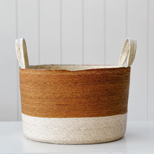 Load image into Gallery viewer, Tambo Basket | Natural + Trigo

