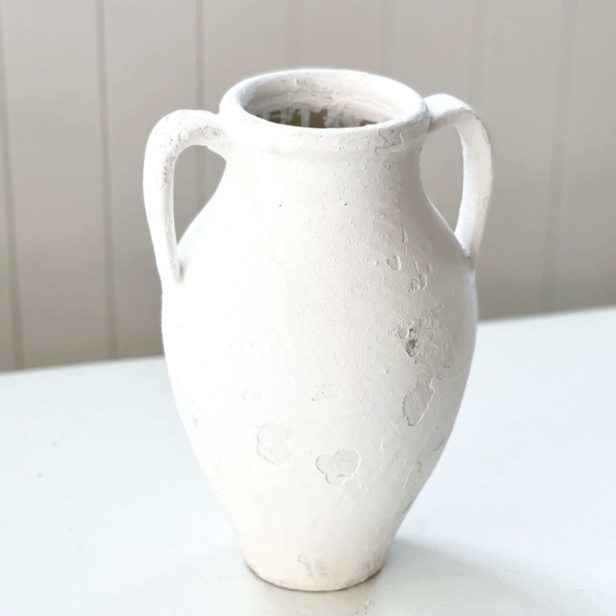 White Turkish Pot No. 1 | Large | Vintage Collection