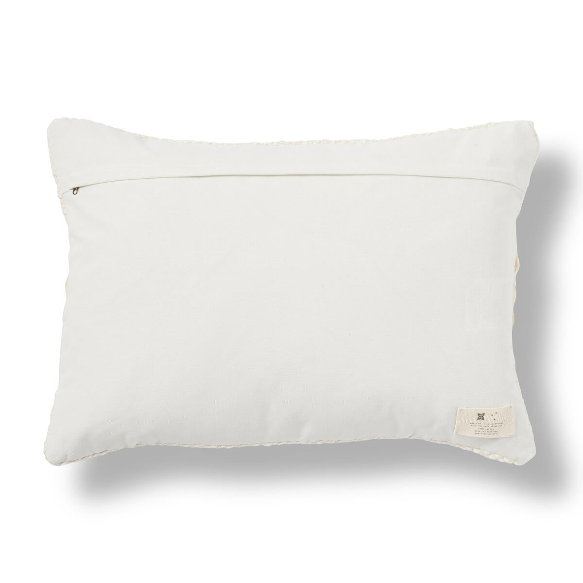 Cielo Handwoven Pillow | Ivory
