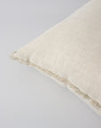 Keaton Linen Pillow | Cream + Natural