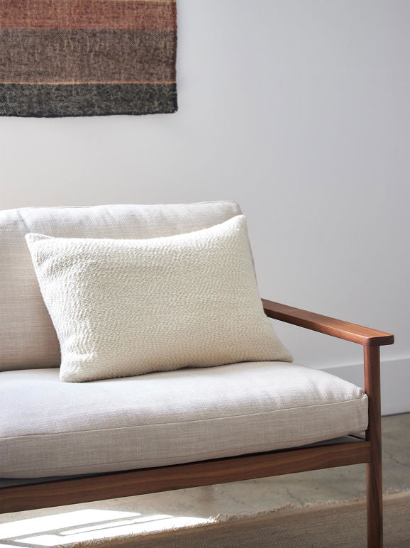 Boucle Lumbar Pillow | Natural