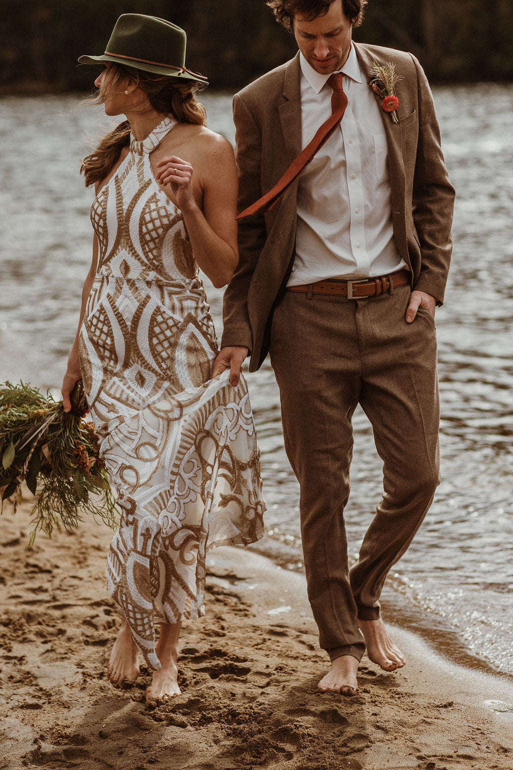 Wesley Fedora Hat | Light Tan