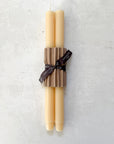 12" Beeswax Columnar Taper Candle Collection
