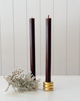 12" Beeswax Columnar Taper Candle Collection