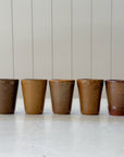 Individual French Ceramic Tumblers