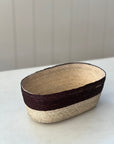 Oval Basket | Natural + Coco