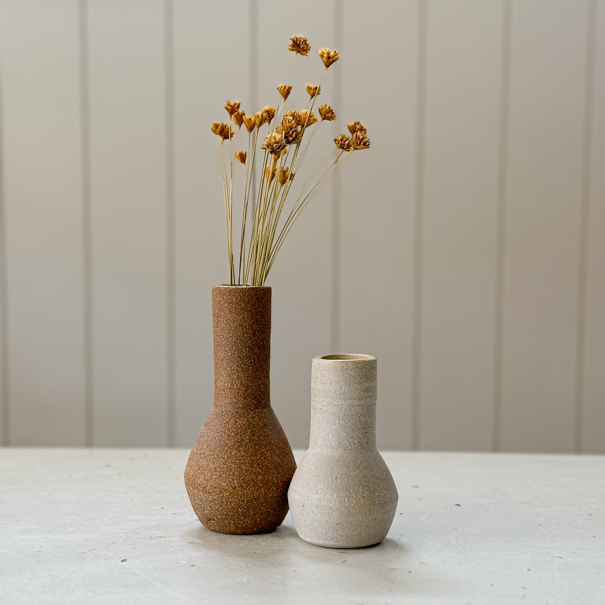 3" Longneck Bud Vase | Handcrafted Pottery