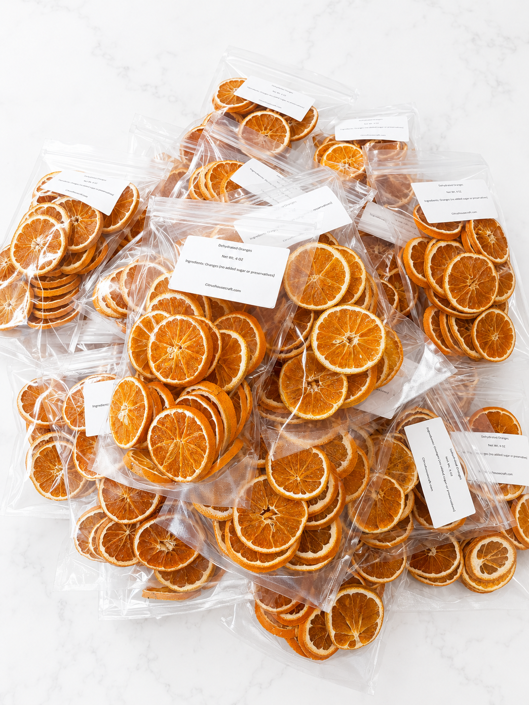 Dehydrated Oranges Cocktail Garnish