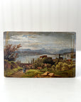 Original Vintage Landscape Fine Art | Petite Oil on Board