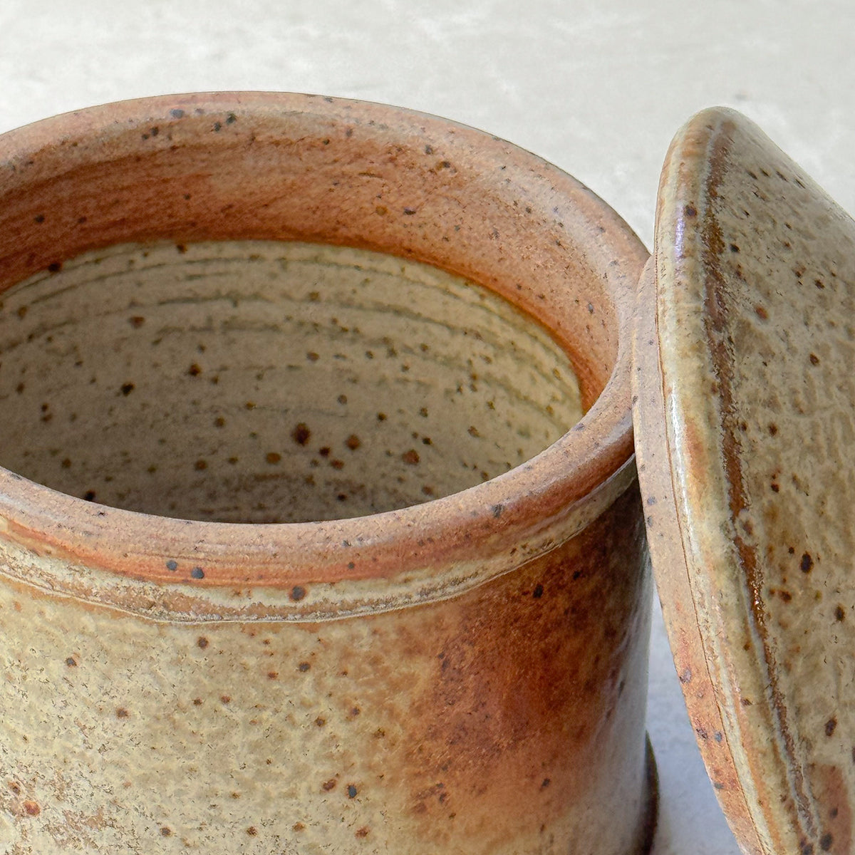 Small Pantry Crock with Lid