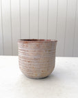 Tumbled English Pot | Hand Thrown Outdoor Planter