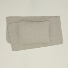 Load image into Gallery viewer, Stonewashed Linen Coverlet | Flax
