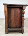 Antique Solid Oak 9-Drawer Haberdashery Chest of Drawers | France, 1900s