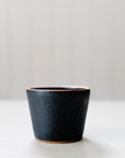 Espresso Cup with Raw Rim | Charcoal