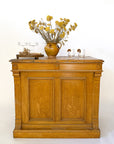 Antique Ochre Haberdashery 22 Drawer Mercantile Counter | Spain, 19th Century