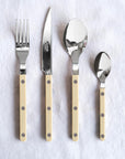 5 Piece Flatware Set | Ivory Bistrot Vintage