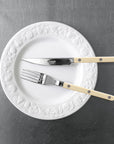 5 Piece Flatware Set | Ivory Bistrot Vintage