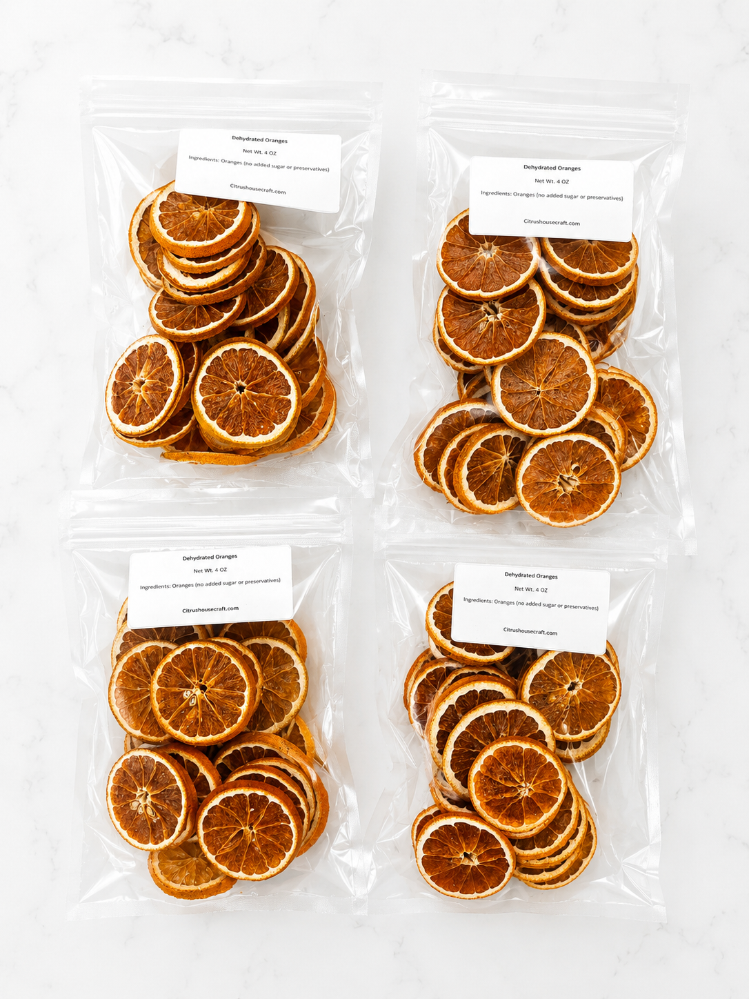 Dehydrated Oranges Cocktail Garnish