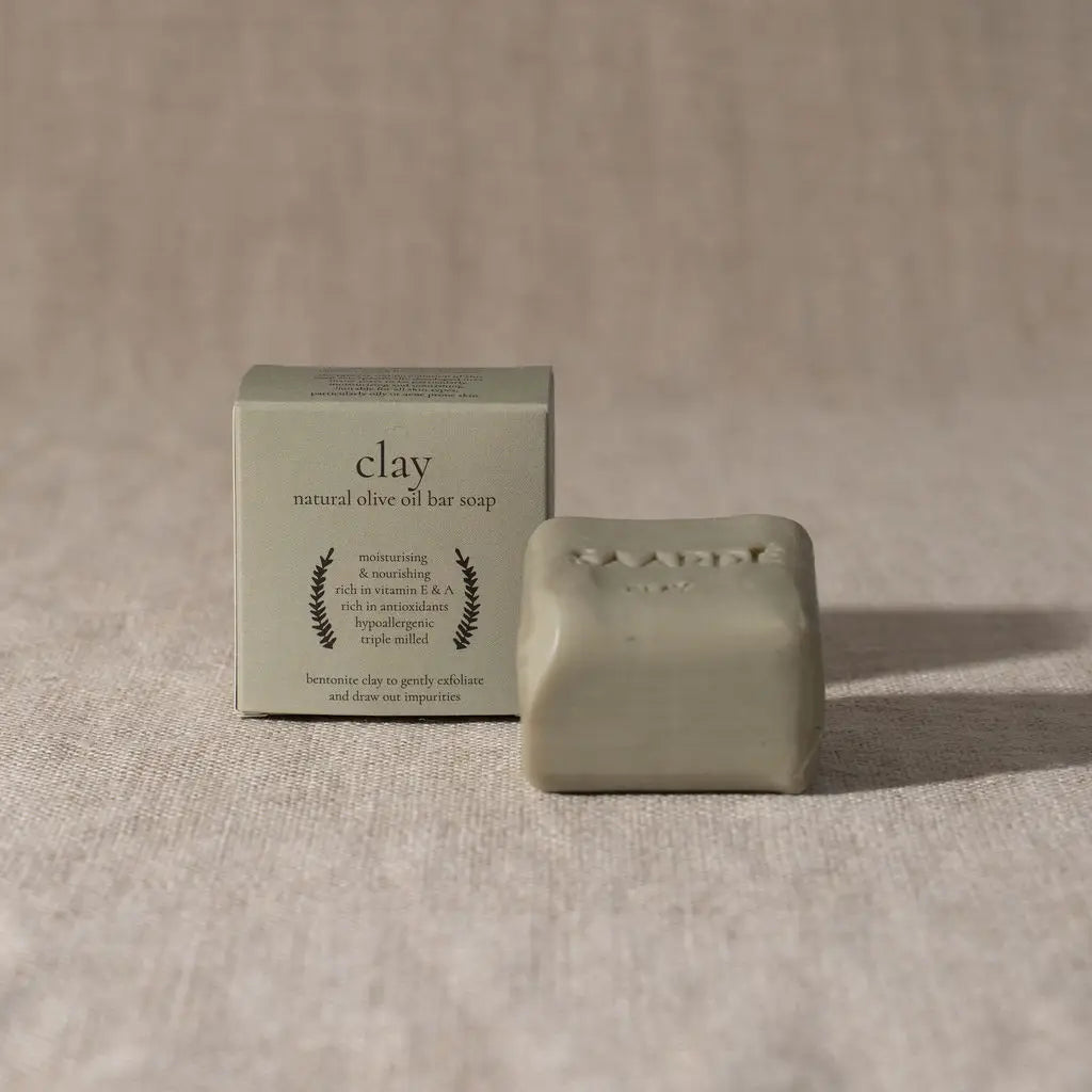 SAARDÉ Olive Oil Bar Soap | Clay