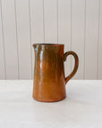 French Glazed Pitcher with Handle