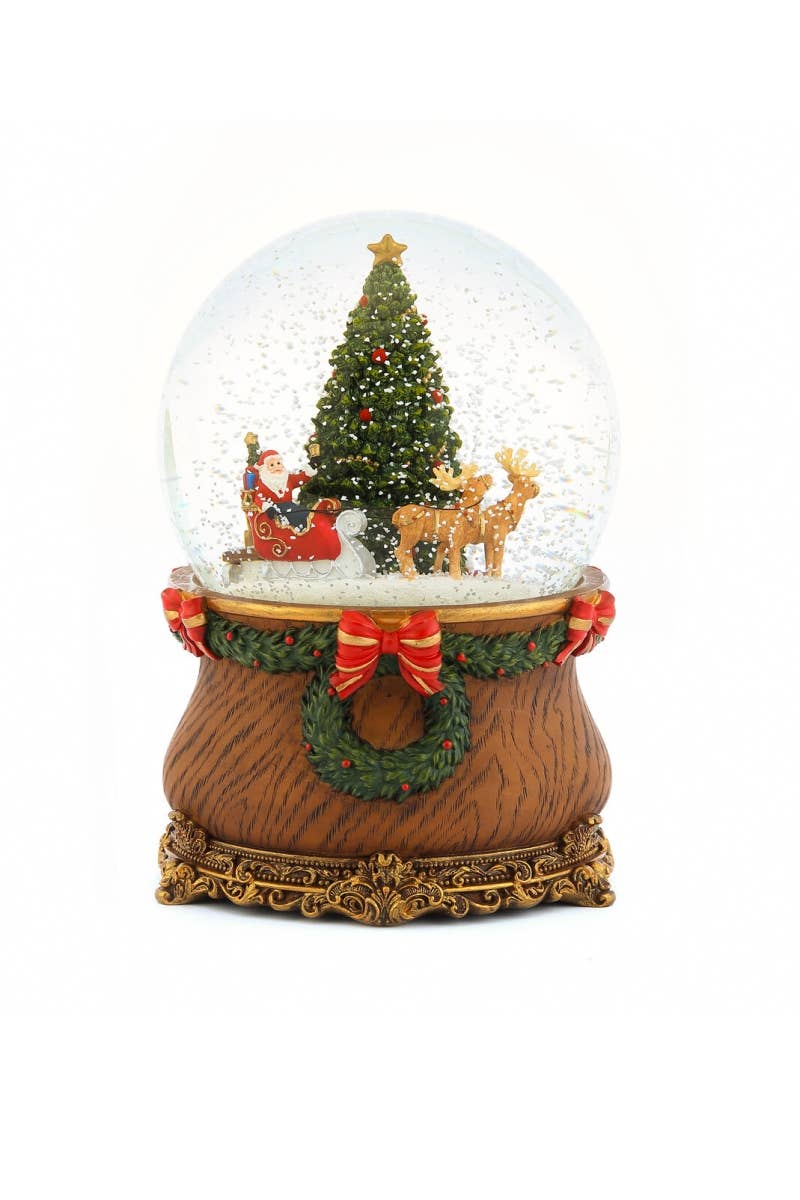 Heirloom Musical Snow Globe | Santa Jingle Bells