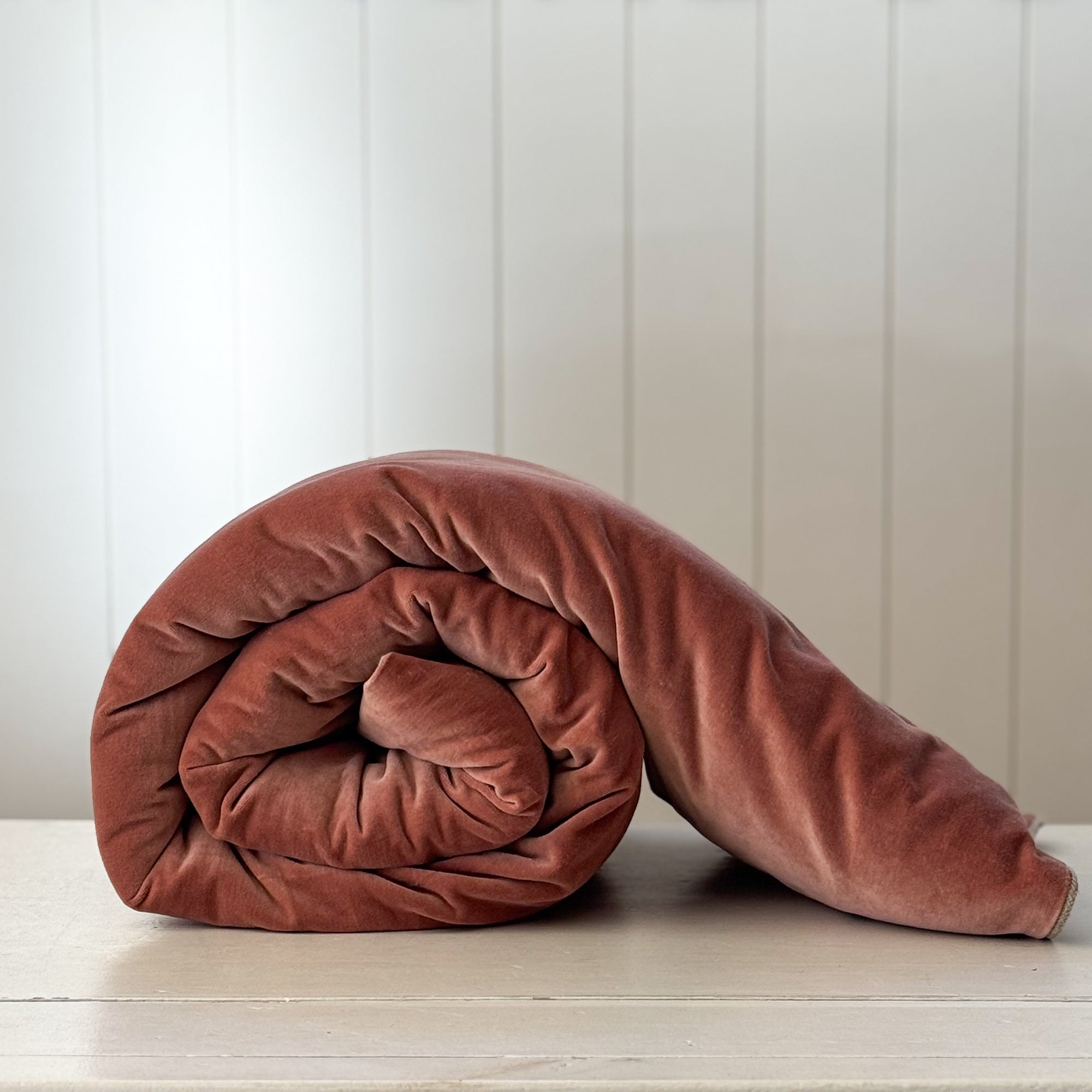 French Velvet Bed Roll