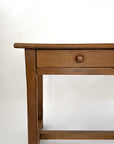 Antique 2-Drawer Desk + Console Table
