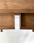 Antique 2-Drawer Desk + Console Table