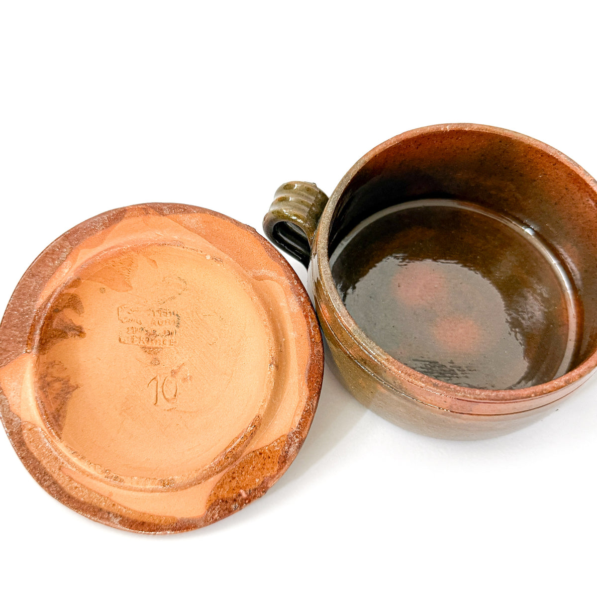 Terracotta Salt Cellar