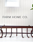 Vintage French Thonet Style Bentwood 7 Hook Coat & Hat Rack with Shelf