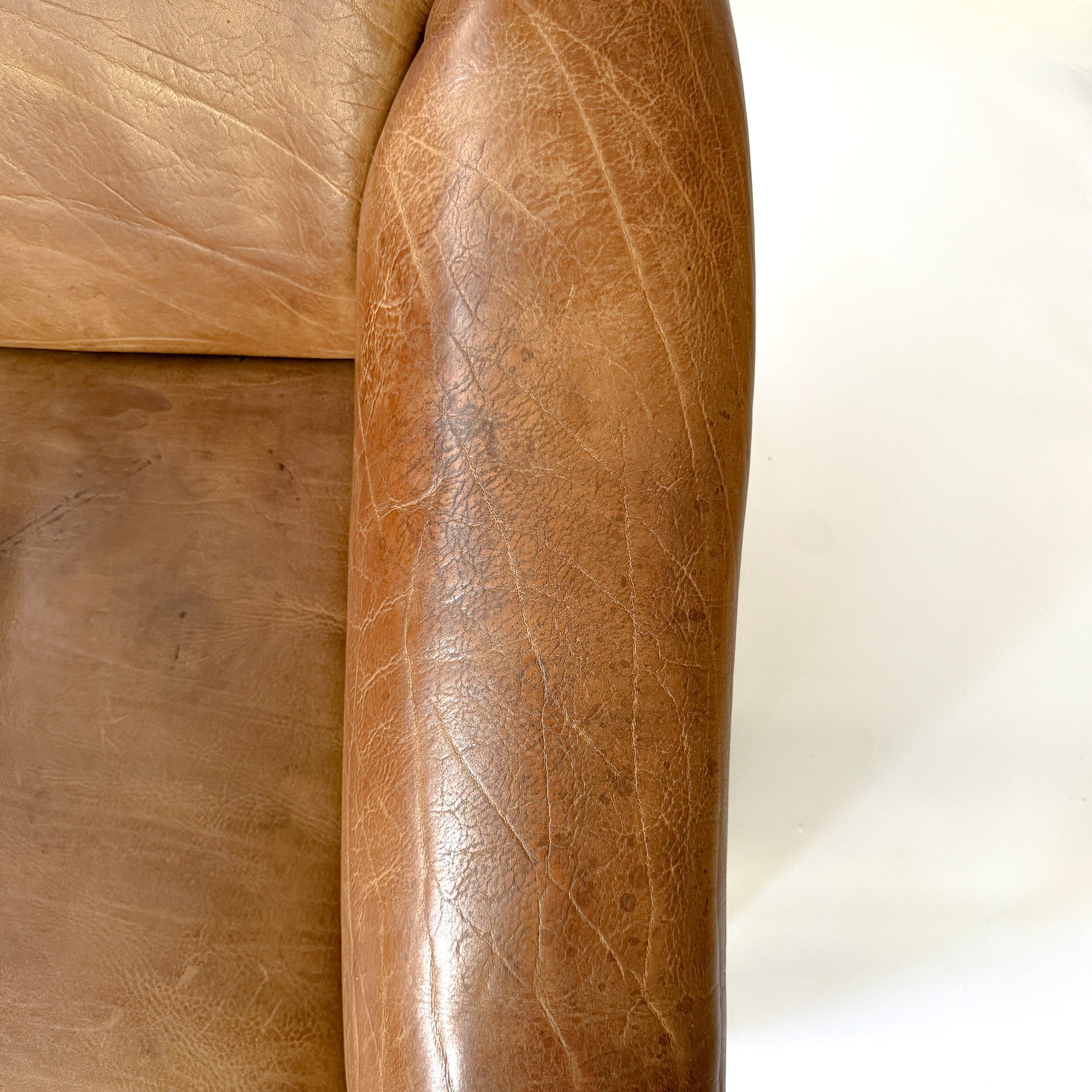 Buffalo Leather 2-Seater Sofa by de Sede DS-47 | Switzerland, circa 1970s