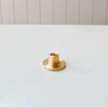 Load image into Gallery viewer, Petite Brass Slender Taper Holder
