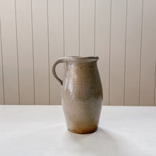 Load image into Gallery viewer, Vintage French Stoneware Confit Pitcher with Handle | No. 245
