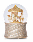 Heirloom Musical Snow Globe | Golden Carousel
