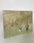 Sailing Dory | Hand-Painted Coastal Art