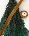 Frayed Velvet Ribbon | 7/8"