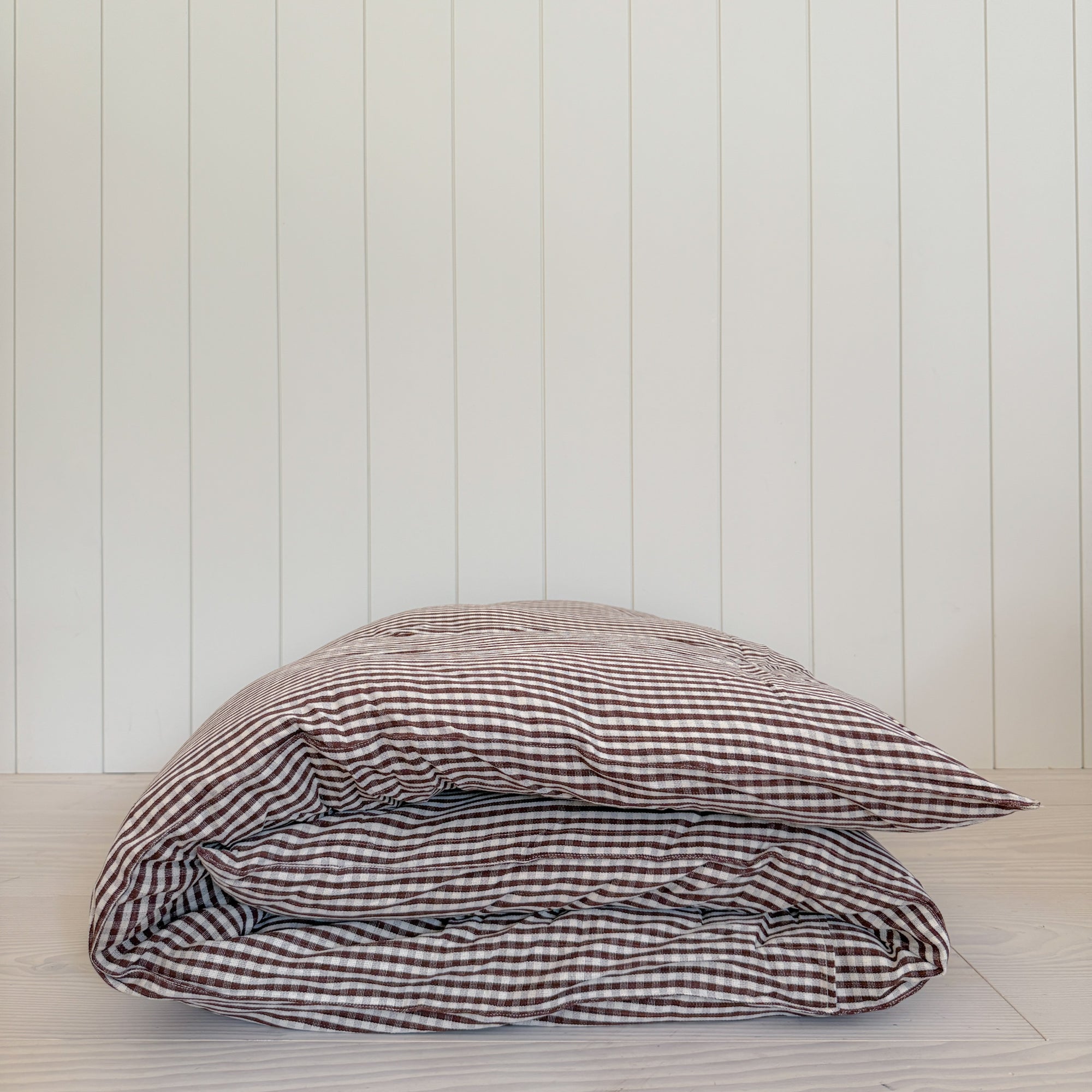 Canapé Bed Roll | Espresso Vichy