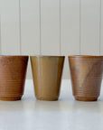 Individual French Ceramic Tumblers