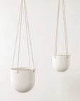 Arched Hanging Planters | Stoneware