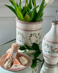 Hand-painted Italian Oil Cruet