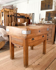 Freestanding Kitchen Butcher Block | France, 20th Century