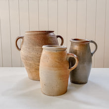 Load image into Gallery viewer, Vintage Large French Stoneware Confit Jar with Handles | No. 243
