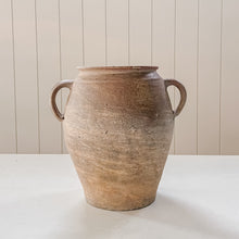 Load image into Gallery viewer, Vintage Large French Stoneware Confit Jar with Handles | No. 243
