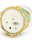 Heirloom Musical Light-Up Snow Globe | Tiffany Blue Carousel