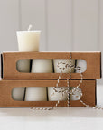 Hand Poured Beeswax Votive Candles | Cream
