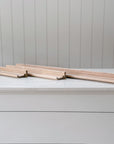 Solid Oak Picture Ledge Shelf | Handcrafted in England