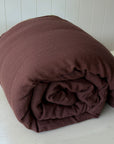 Seoni Linen Elongated Bed Roll
